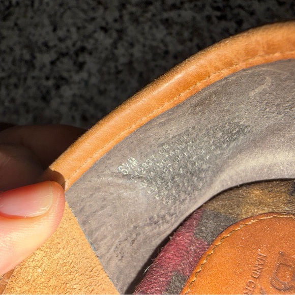 Born Tan Leather Ballet Flats size 6.5 - Picture 7 of 7